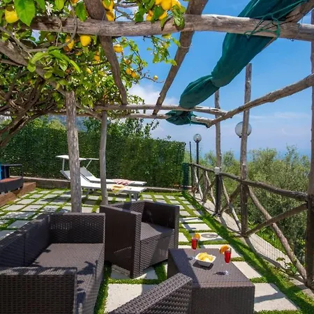 Holiday House Nuvola In Amalfi Coast Furore Extérieur photo